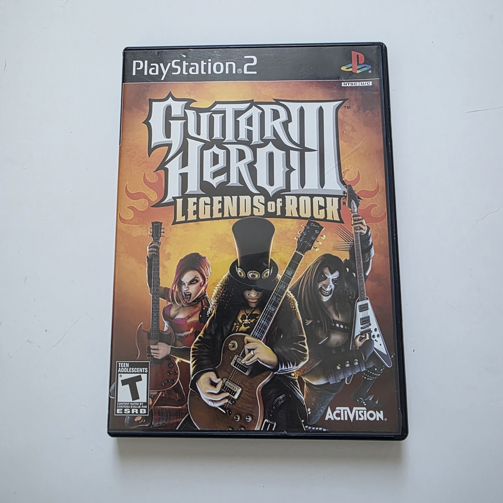 4 For 20 Guitar Hero III: Legends of Rock for PlayStation 2 - Black